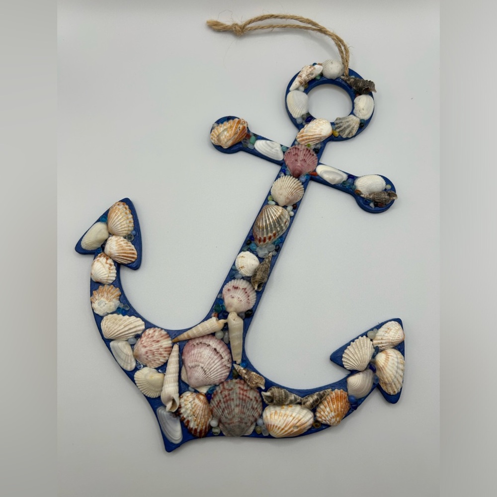 Handmade Shell Anchor ⚓️ - Picture 2 of 5
